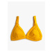 Koton Solid Color Bikini Top