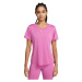 Nike NK ONE DF SS STD TOP Dámske funkčné tričko, ružová, veľkosť