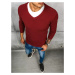 Men's Burgundy Sweater Dstreet