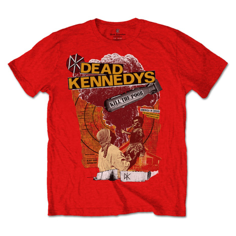 Dead Kennedys tričko Kill The Poor Červená