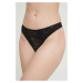 Tangá Calvin Klein Underwear čierna farba,000QF6878E