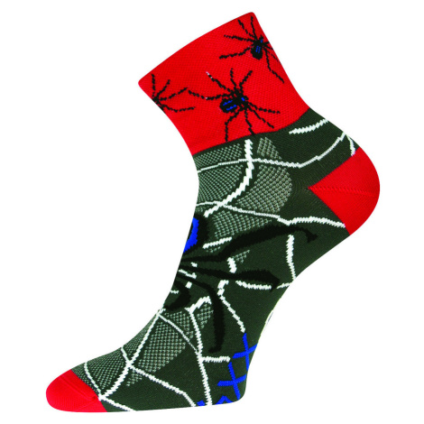 Voxx Ralf X Unisex vzorované športové ponožky BM000000591700100849 pavúk