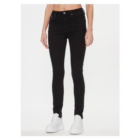 Pepe Jeans Džínsy PL204584XG6 Čierna Skinny Fit