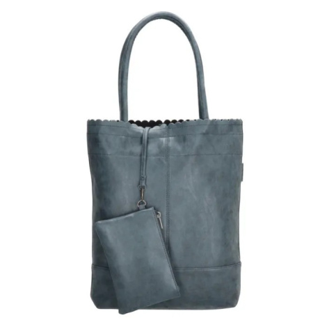 Modrý elegantný kabelkový set „Ronda“