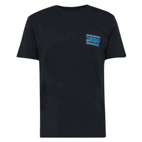 QUIKSILVER Funkčné tričko  tyrkysová / svetloružová / čierna