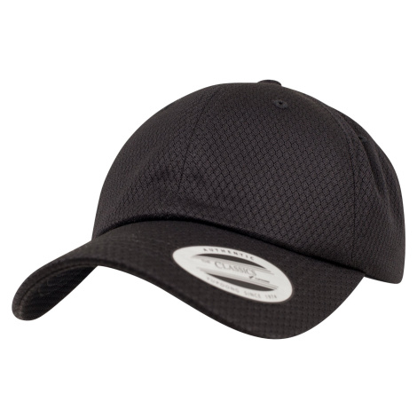 Honeycomb Dad Cap Black