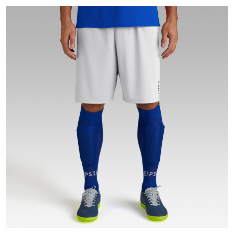 Futbalové šortky pre dospelých F100 biele KIPSTA