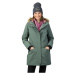 Hannah CAROLI Dámsky zimný kabát s membránou, zelená, veľkosť