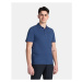 Men's cotton polo shirt KILPI VILAR-M Dark blue