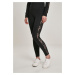 Women's Striped Lace Leggings Black