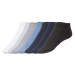 LIVERGY® Pánske ponožky, 7 párov (sivá/biela/navy modrá)