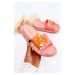 Children's foam slippers Dinosaur Light pink Dario