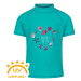 Dievčenské tričko na kúpanie COLOR KIDS T-shirt w. print-atlantis