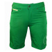 HAVEN Cyklistické nohavice krátke bez trakov - AMAZON LADY - béžová/zelená