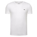 Lacoste Tričko TH6710 Biela Regular Fit