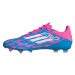 Pánske futbalové kopačky outdoorové ADIDAS F50 League M FG solar blue cloud white solar pink