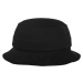 Flexfit Cotton Twill Bucket Cap, Black