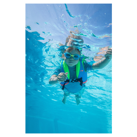 Detská plavecká vesta Swimvest+ modro-zelená NABAIJI