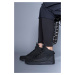 Riccon Black Men's Sneaker Boots