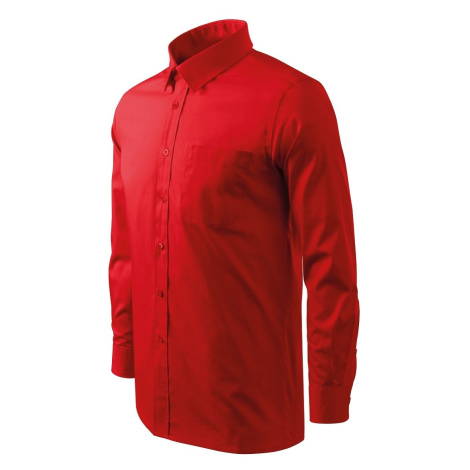 Malfini STYLE LS 209 Košeľa pánska XXL, Červená