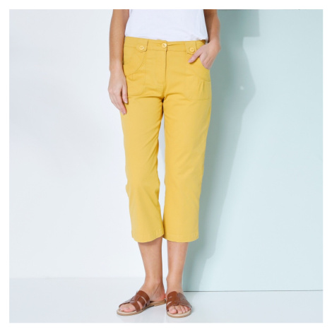 Rovné strečové 7/8 nohavice. Blancheporte