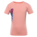 NAX ZALDO Detské tričko, ružová, veľkosť