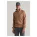 MIKINA GANT REG SHIELD HALF ZIP SWEAT WARM KHAKI