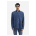 Košeľa La Martina Man Shirt L/S All Over Print Modrá