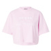 GUESS Funkčné tričko 'DAKOTA'  rosé / biela