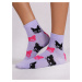 Yoclub Dievčenské ponožky Cats 3-Pack SKA-0157G-A500 Multicolour