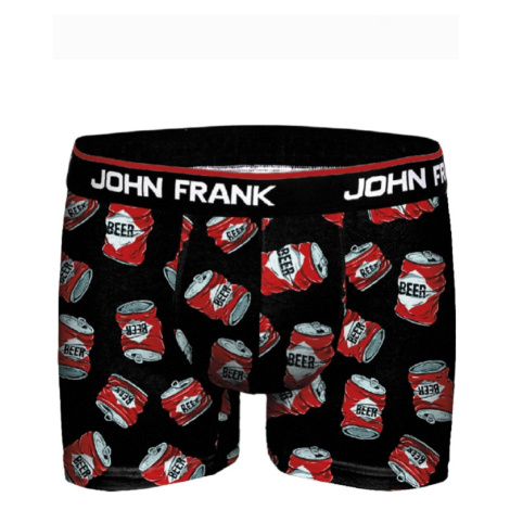 Pánske boxerky John Frank JFBD314 černá