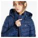 Kabát Tommy Jeans Tjw Basic Hooded Coat Blue