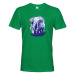 Pánske tričko so slonom- darček pre milovníkov zvierat