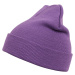 Basic Flap Cap Purple