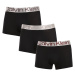 3PACK pánske boxerky Calvin Klein čierne (NB3130A-Q0K)