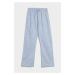 PYŽAMOVÉ NOHAVICE GANT CHECK PAJAMA PANTS CAPRI BLUE