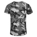 SOĽS Camo Men Pánske tričko SL01188 Grey Camo