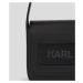 Kabelka Karl Lagerfeld Ikon/K Md Flap Shb Leather Čierna
