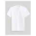 Biele pánske polo tričko Celio Desohel