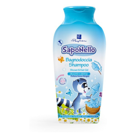 Saponello gél a šampon 2 v1 Cukrová vata 400 ml