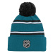 San Jose Sharks detská zimná čiapka Jacquard Cuffed Knit With Pom