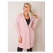 Dámsky ružový kabát MBM-PL-1517.00P-pink