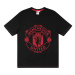 Manchester United pánske pyžamo Short Crest black