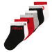 Jordan Ponožky  sivá / červená / čierna / biela