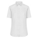James & Nicholson Dámska košeľa s krátkym rukávom JN683 - Biela