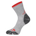 Sivé športové ponožky ALPINE PRO Kerowe
