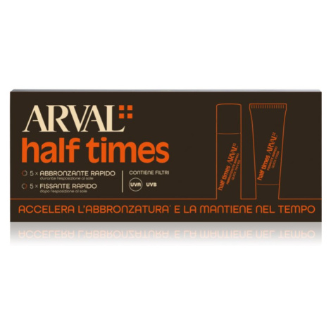 Arval Half Times Fast Tanning 5 Bottle + 5 Tube ochranný olej urýchľujúci opálenie