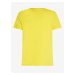Basic tričká pre mužov Tommy Hilfiger - žltá