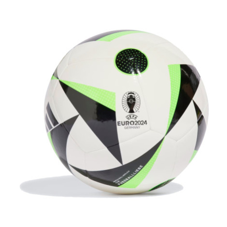 Futbalová lopta ADIDAS EURO24 CLB WHITE BLACK SGREEN