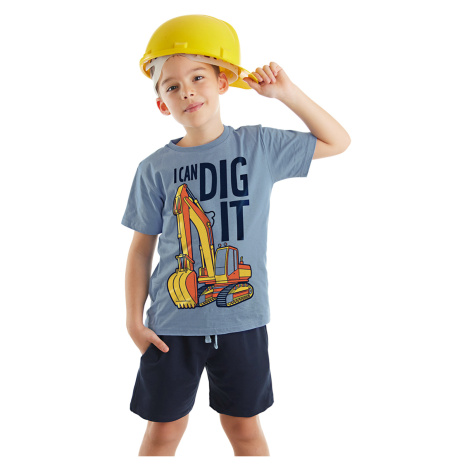 mshb&g At Work Boy T-shirt Short Set